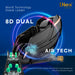 Kahuna Chair Dios Massage Chair 8D AI Dual Air Tech Touch Roller SL-track with Brain Relaxation Program Dios-1288 Black